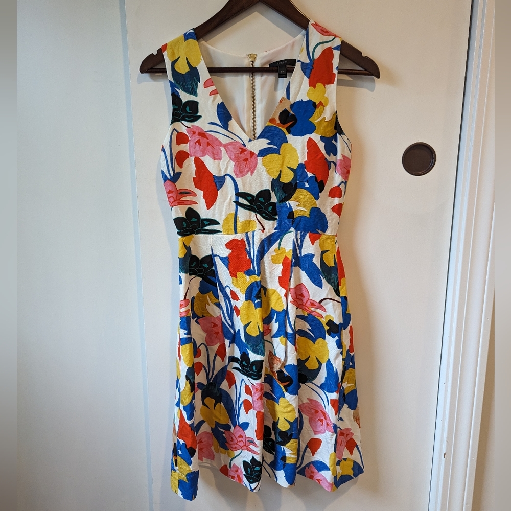 J Crew Floral Dress